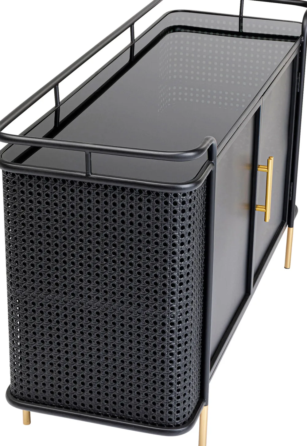 KARE Design Senkit|Olohuone*Fence Senkki, Sivupöytä 120x70cm