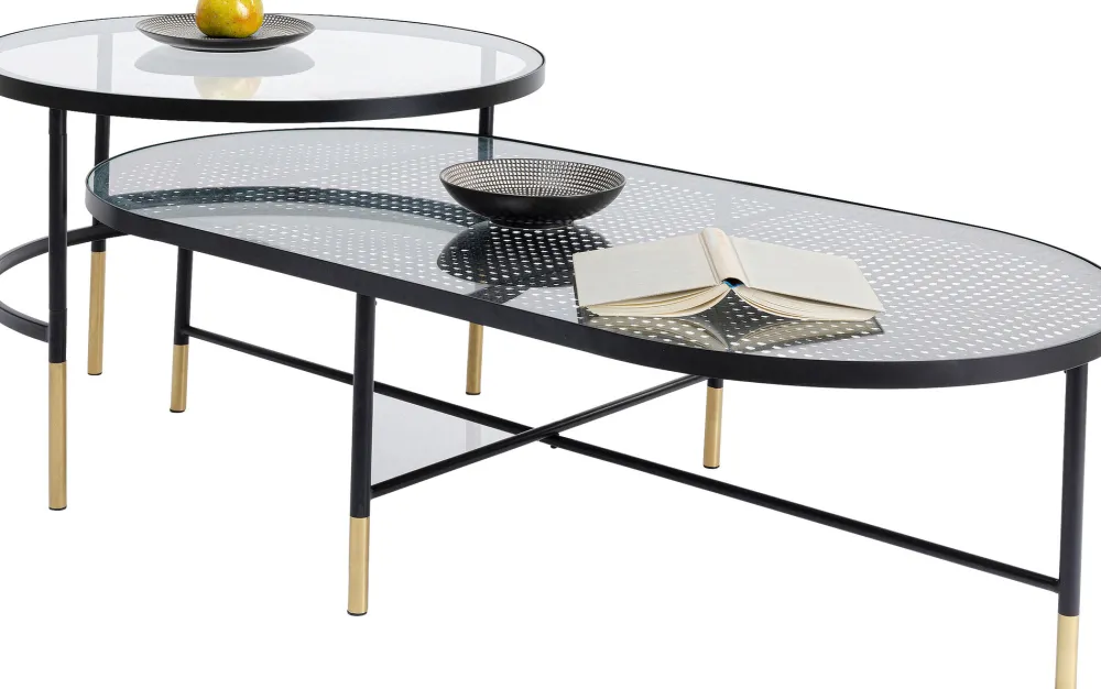 KARE Design Sohvapöydät|Olohuone*Fence Sohvapöytä (2/Set)