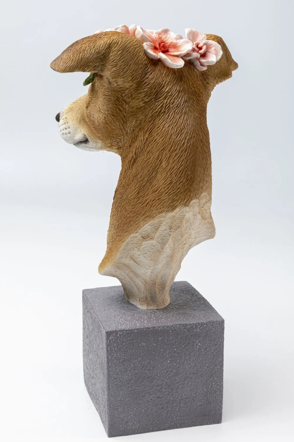 KARE Design Koriste-Esineet*Fiori Greyhound, Vinttikoira Koriste-esine, Figuuri 47cm