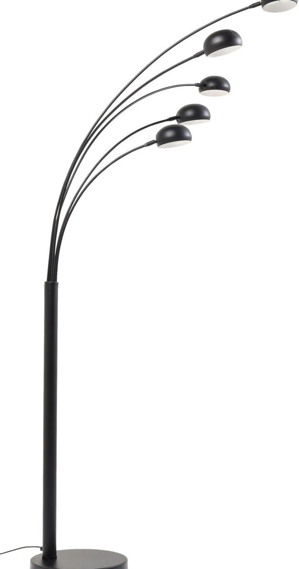 KARE Design Lattiavalaisimet*Five Fingers Lattiavalaisin, Matta Musta