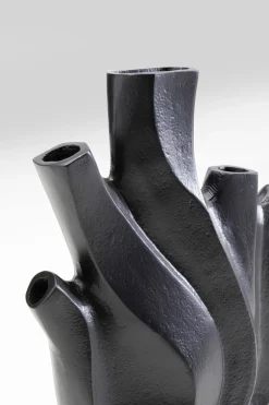 KARE Design Maljakot*Flame Maljakko Musta 25cm