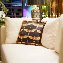 KARE Design Sisustustyynyt|Olohuone*Flamingo Fringe Tyyny 45x45cm