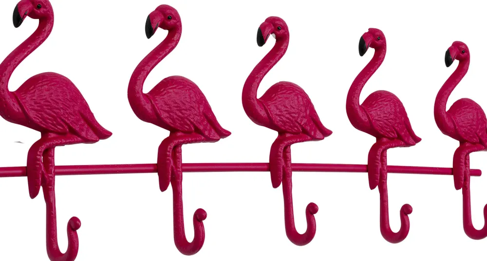 KARE Design Seinänaulakot*Flamingo Road Seinänaulakko Pinkki