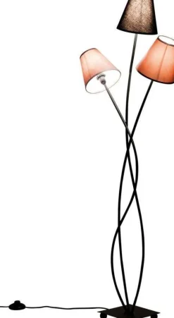 KARE Design Lattiavalaisimet|Olohuone*Flexible Mocca Tre Lattiavalaisin