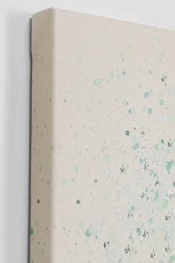 KARE Design Taulut*Flower Boat Canvas Taulu - Beige, Vihreä 80x100cm