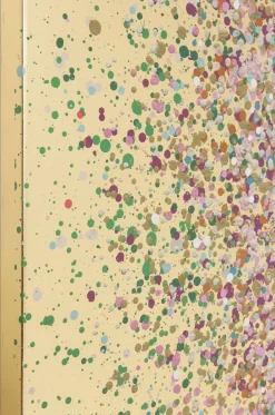 KARE Design Olohuone*Flower Boat Taulu Kulta/pinkki 120x160cm