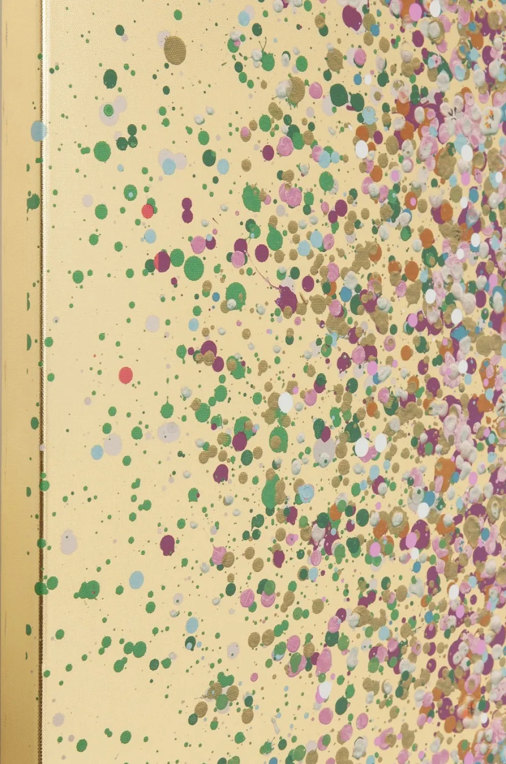 KARE Design Olohuone*Flower Boat Taulu Kulta/pinkki 120x160cm