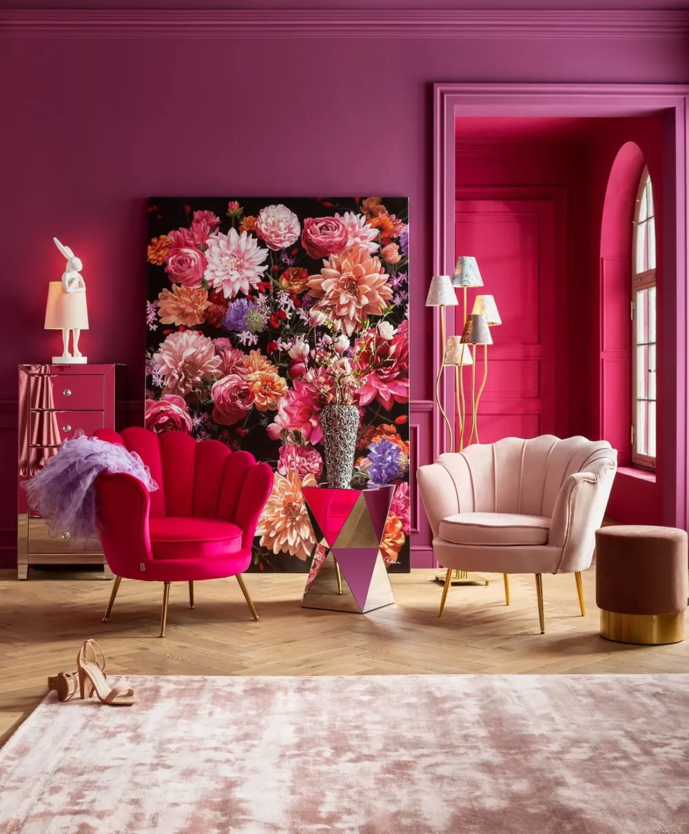 KARE Design Taulut*Flower Bouquet Taulu 140x200cm