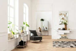 KARE Design Koriste-Esineet*Flower Skull Pääkallo Koriste-esine 22cm