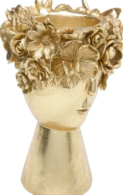 KARE Design Maljakot*Flowercrown Gold Deco Maljakko 20cm