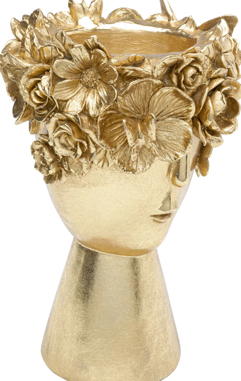 KARE Design Maljakot*Flowercrown Gold Deco Maljakko 20cm