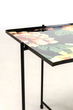 KARE Design Sohvapöydät*Flowers Garden Square Sivupöytä (2/Setti)