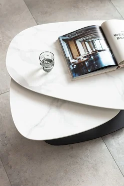 KARE Design Sohvapöydät*Franklin Sohvapöytä, Valkoinen 150x58cm