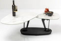 KARE Design Sohvapöydät*Franklin Sohvapöytä, Valkoinen 150x58cm