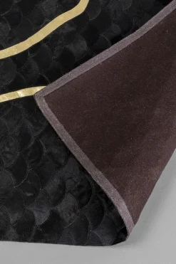 KARE Design Matot*Fulmine Black Matto Lehmännahkaa Musta170x240cm