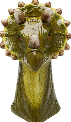 KARE Design Maljakot*Funny Animal Dino Maljakko Vihreä 33cm