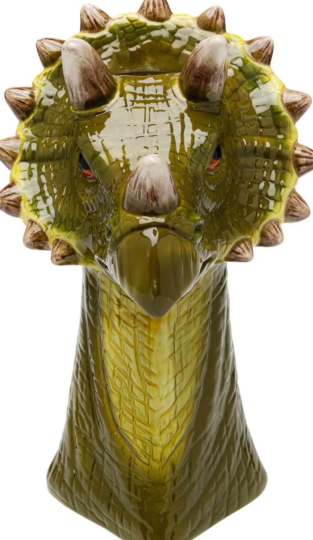 KARE Design Maljakot*Funny Animal Dino Maljakko Vihreä 33cm