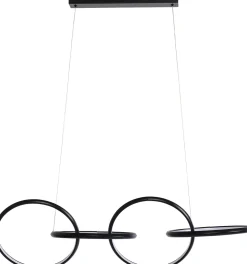 KARE Design Riippuvalaisimet*Galaxy LED Riippuvalaisin Musta 155cm