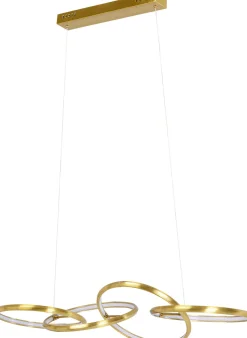 KARE Design Riippuvalaisimet*Galaxy LED Riippuvalaisin Kulta 155cm