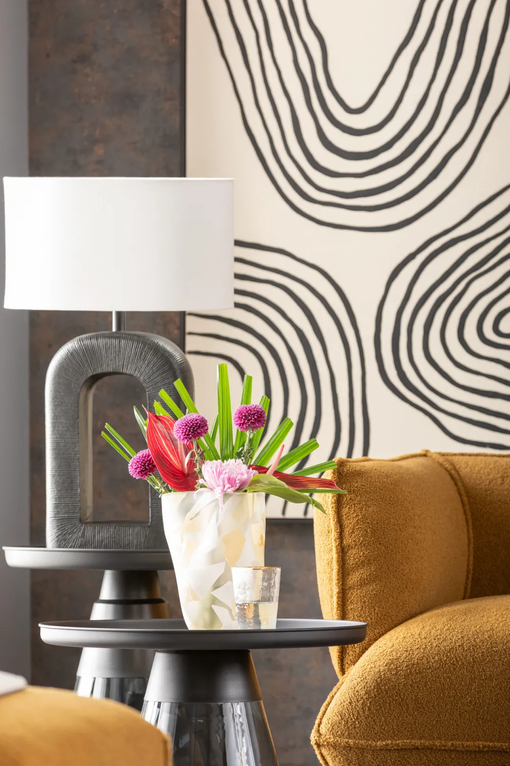 KARE Design Maljakot|Olohuone*Galicia Maljakko Ruskea 28cm