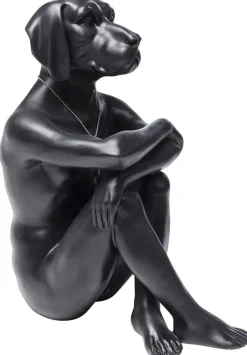 KARE Design Koriste-Esineet*Gangster Dog Koira Koriste-esine, Musta