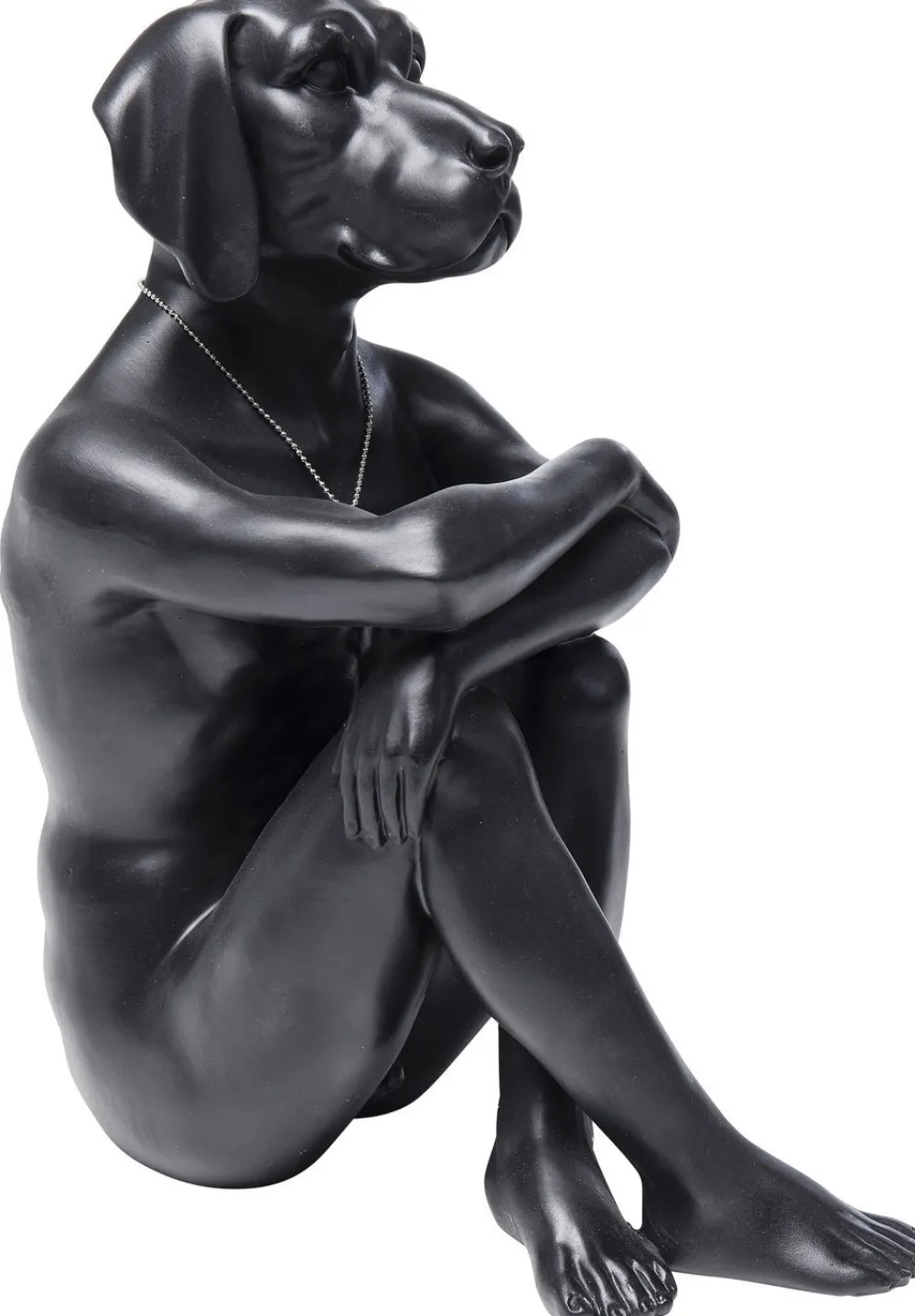 KARE Design Koriste-Esineet*Gangster Dog Koira Koriste-esine, Musta