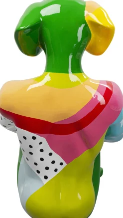 KARE Design Jalalliset Koriste-Esineet*Gangster Dog Koira Koriste-esine Värikäs 80cm