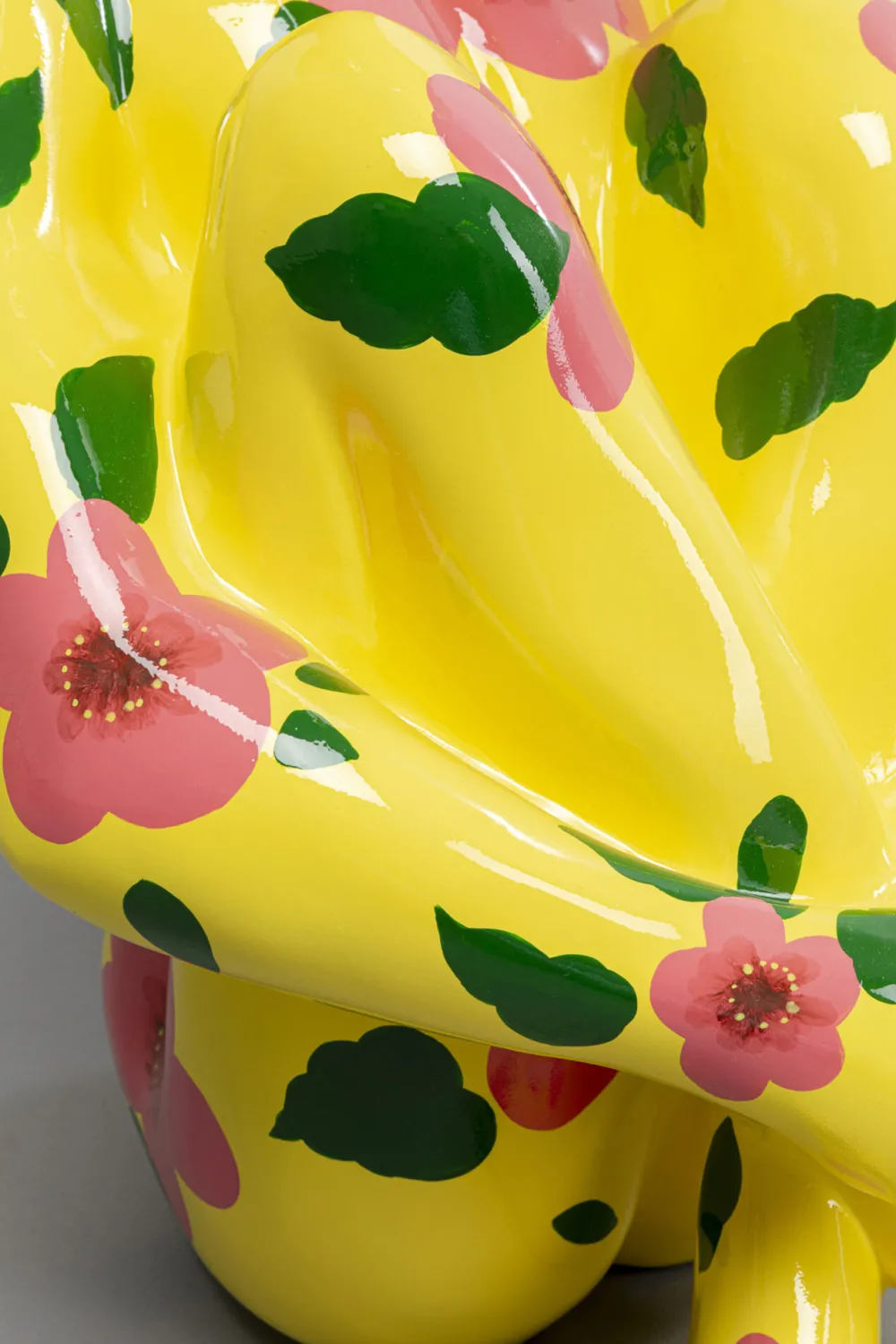 KARE Design Jalalliset Koriste-Esineet*Gangster Dog Koira Koriste-esine Keltainen 80cm