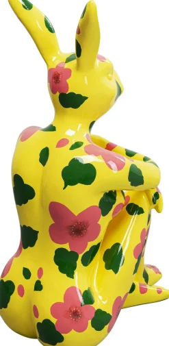 KARE Design Jalalliset Koriste-Esineet*Gangster Rabbit Jänis Koriste-esine Keltainen 80cm