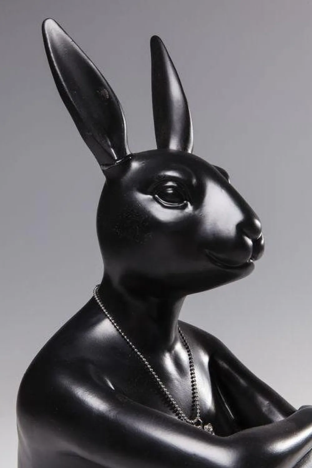 KARE Design Koriste-Esineet*Gangster Rabbit Koriste-esine, Musta