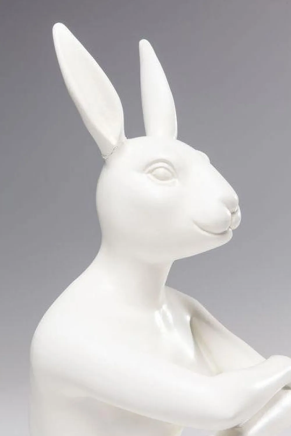 KARE Design Koriste-Esineet*Gangster Rabbit Koriste-esine, Valkoinen