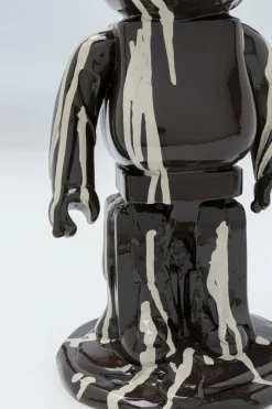 KARE Design Koriste-Esineet*Gelato Bear Jäätelö Karhu Koriste-esine, Musta 40cm