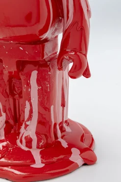 KARE Design Koriste-Esineet*Gelato Bear Jäätelö Karhu Koriste-esine, Punainen 40cm