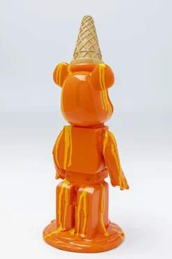 KARE Design Koriste-Esineet*Gelato Bear Jäätelö Karhu Koriste-esine, Oranssi 40cm