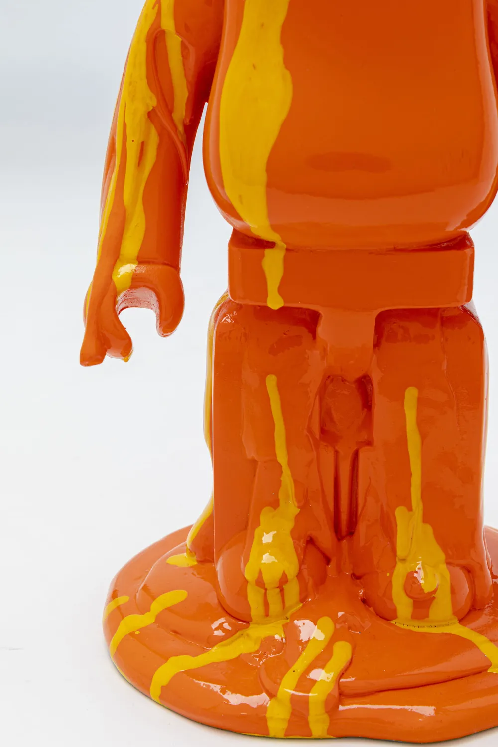 KARE Design Koriste-Esineet*Gelato Bear Jäätelö Karhu Koriste-esine, Oranssi 40cm