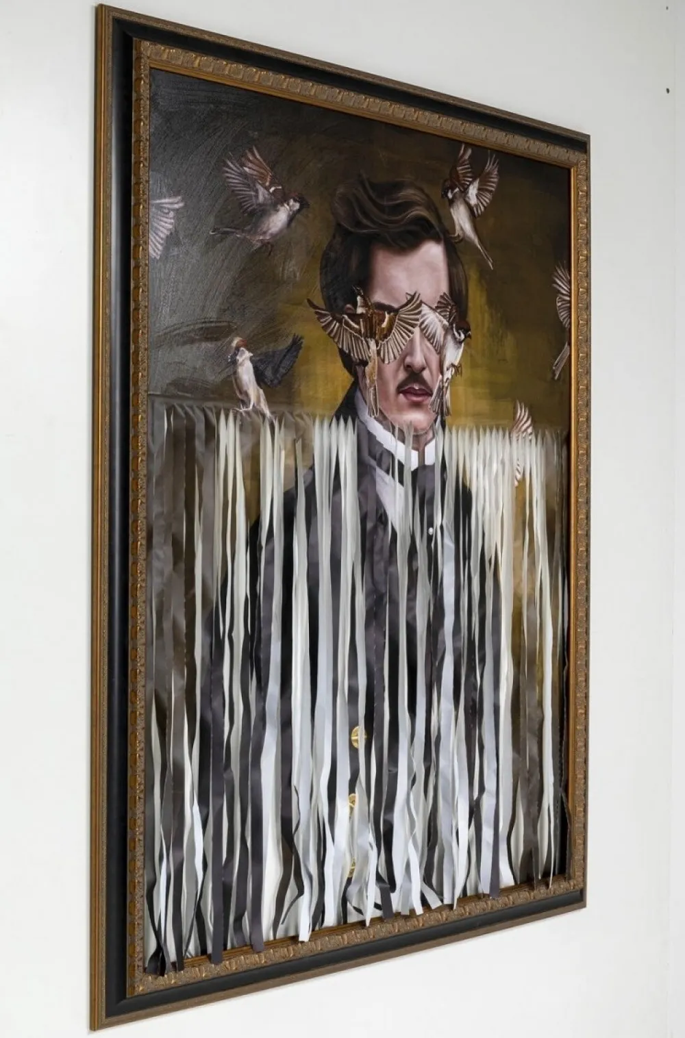 KARE Design Taulut*Gentleman Cuts Kehystetty Taulu 130x163cm