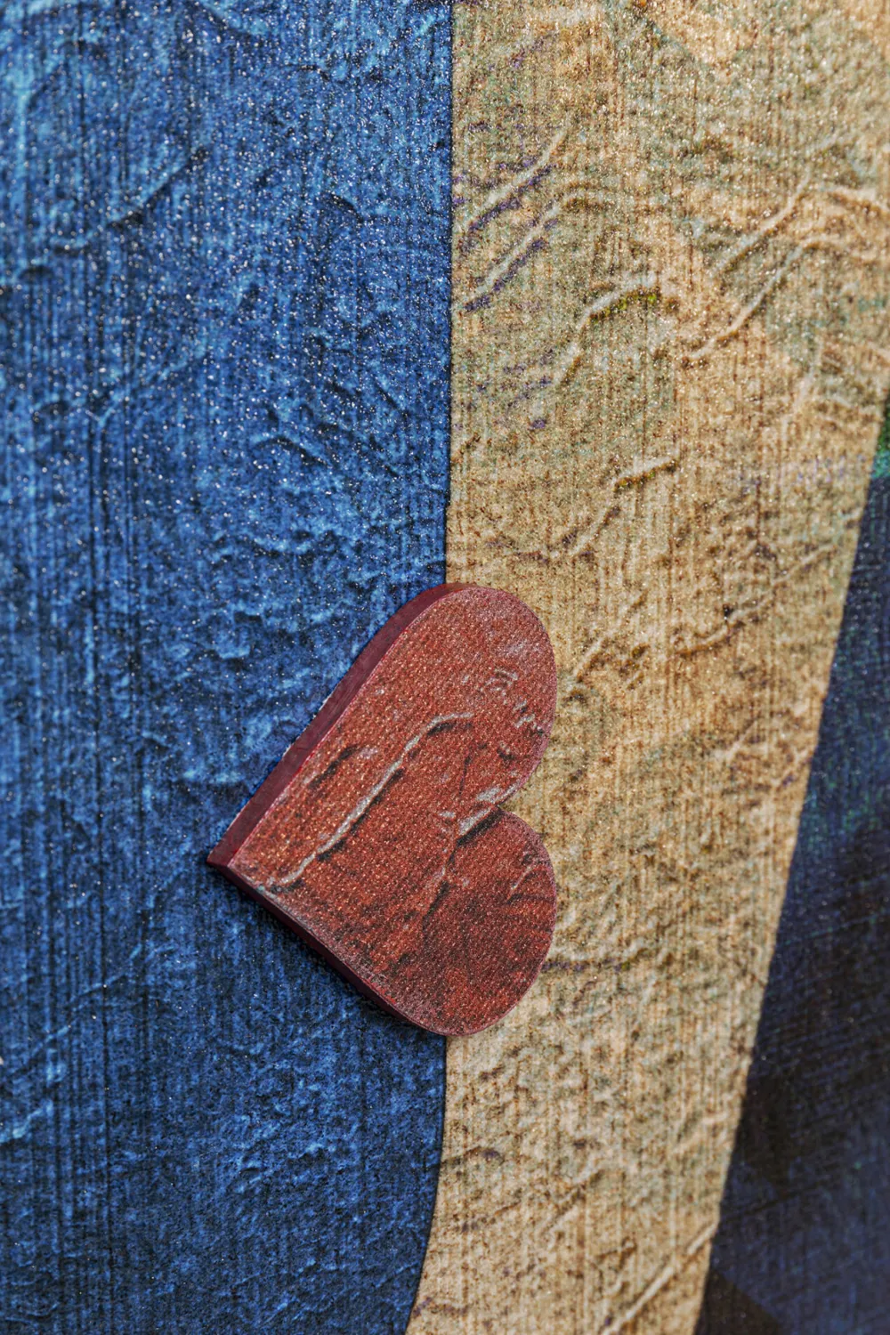 KARE Design Taulut|Olohuone*Geometric Woman Taulu - Monivärinen, 100x150cm