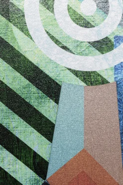 KARE Design Taulut|Olohuone*Geometric Woman Taulu - Monivärinen, 100x150cm