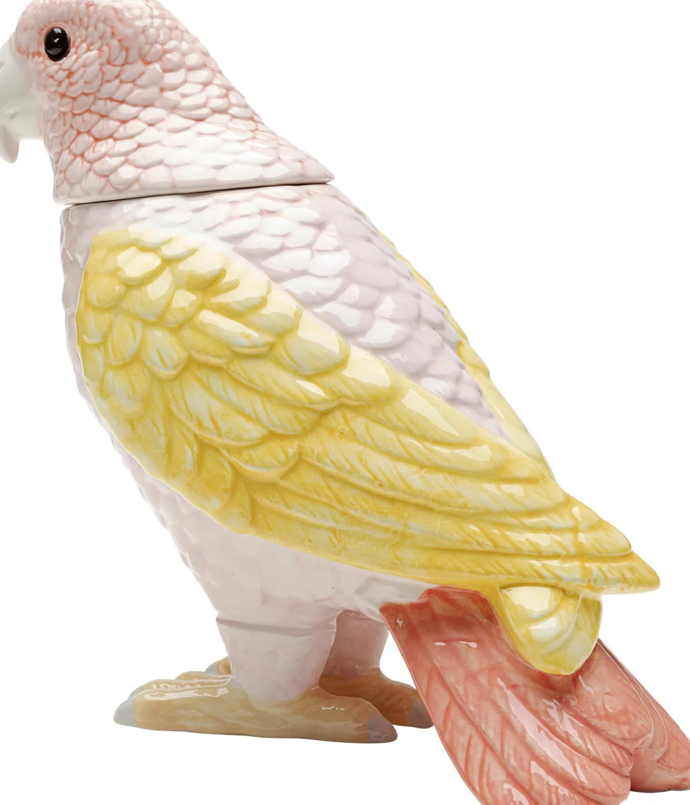 KARE Design Koriste-Esineet*Giallo Exotic Bird Koristepurkki 23 Cm