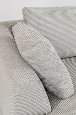 KARE Design Kulmasohvat*Gianni Cord Kulmasohva, Harmaa, Vasen