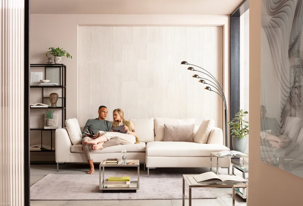 KARE Design Kulmasohvat*Gianni Sohva, Kermanvärinen, Oikea