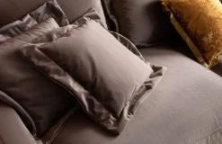 KARE Design Kulmasohvat*Gianni Velvet Kulmasohva - Harmaa, Musta, Oikea