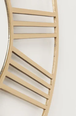 KARE Design Kellot*Giant Gold Seinäkello, Kulta Ø80cm