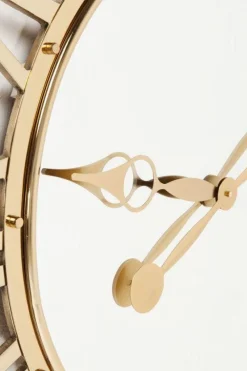 KARE Design Kellot*Giant Seinäkello, Kulta Ø120cm