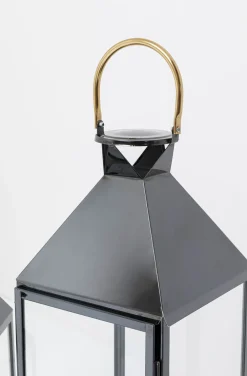 KARE Design Lyhdyt*Giardino Black Lyhty (4/Setti)