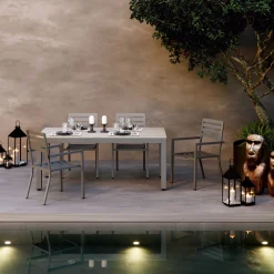 KARE Design Lyhdyt*Giardino Black Lyhty (4/Setti)