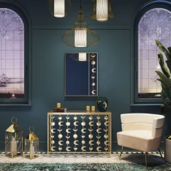 KARE Design Lyhdyt*Giardino Lyhty, Kulta (4/Setti)