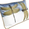 KARE Design Sisustustyynyt*Glitter Dragonfly Sudenkorento Tyyny, Valkoinen 50x30cm