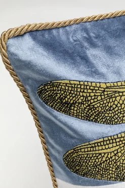 KARE Design Sisustustyynyt*Glitter Dragonfly Sudenkorento Tyyny, Valkoinen 50x30cm