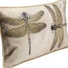 KARE Design Sisustustyynyt*Glitter Dragonfly Sudenkorento Tyyny, Ruskea 50x30cm